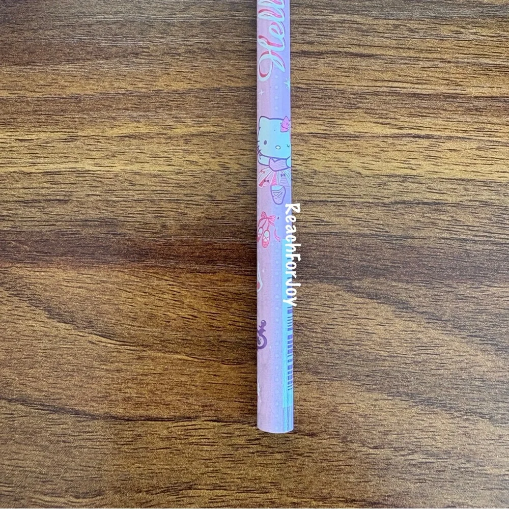 Hello Kitty Sanrio Pencil 2012 Wood #2 Pencil Ballerina Pink White Pointe Shoes